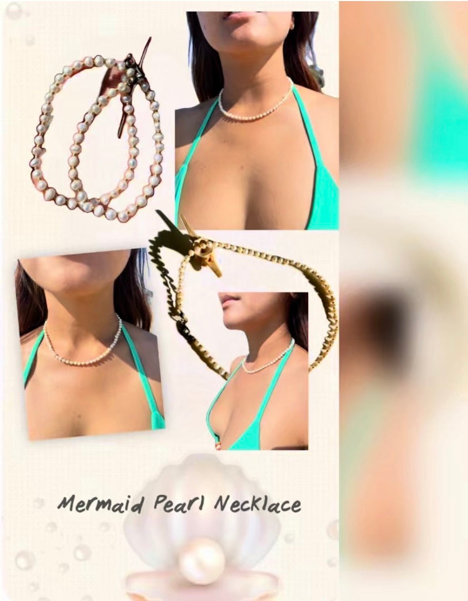 Mermaid Pearl Necklace
