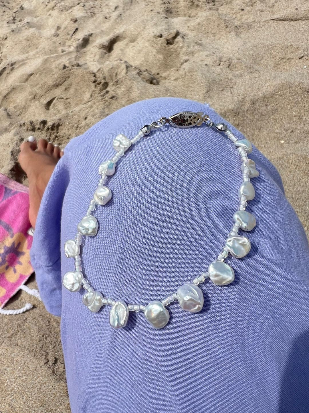 Dancing Pearl Anklet