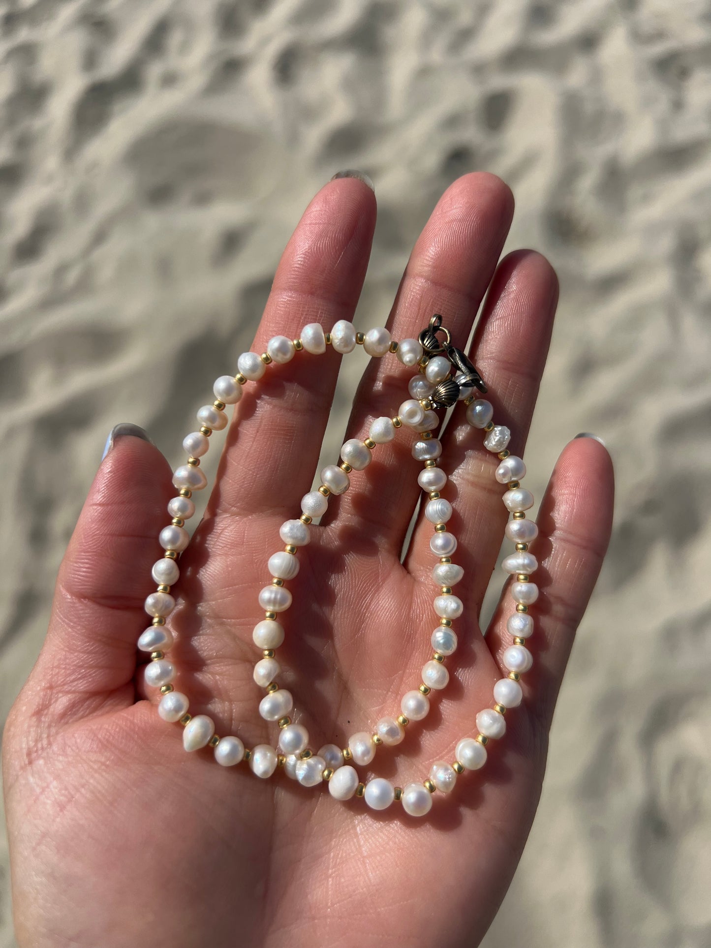 Mermaid Pearl Necklace