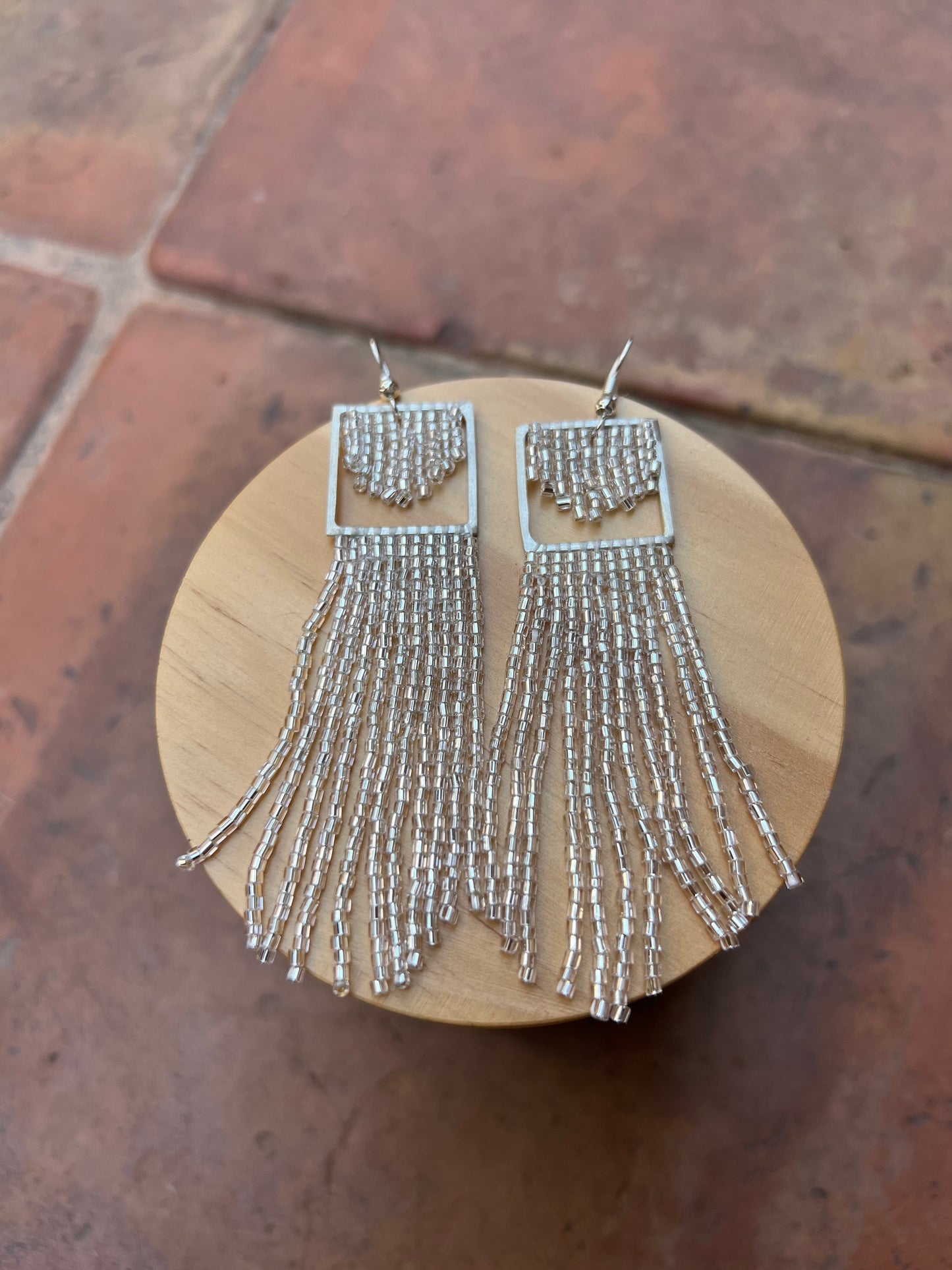 Jellyfish Fringe Earrings