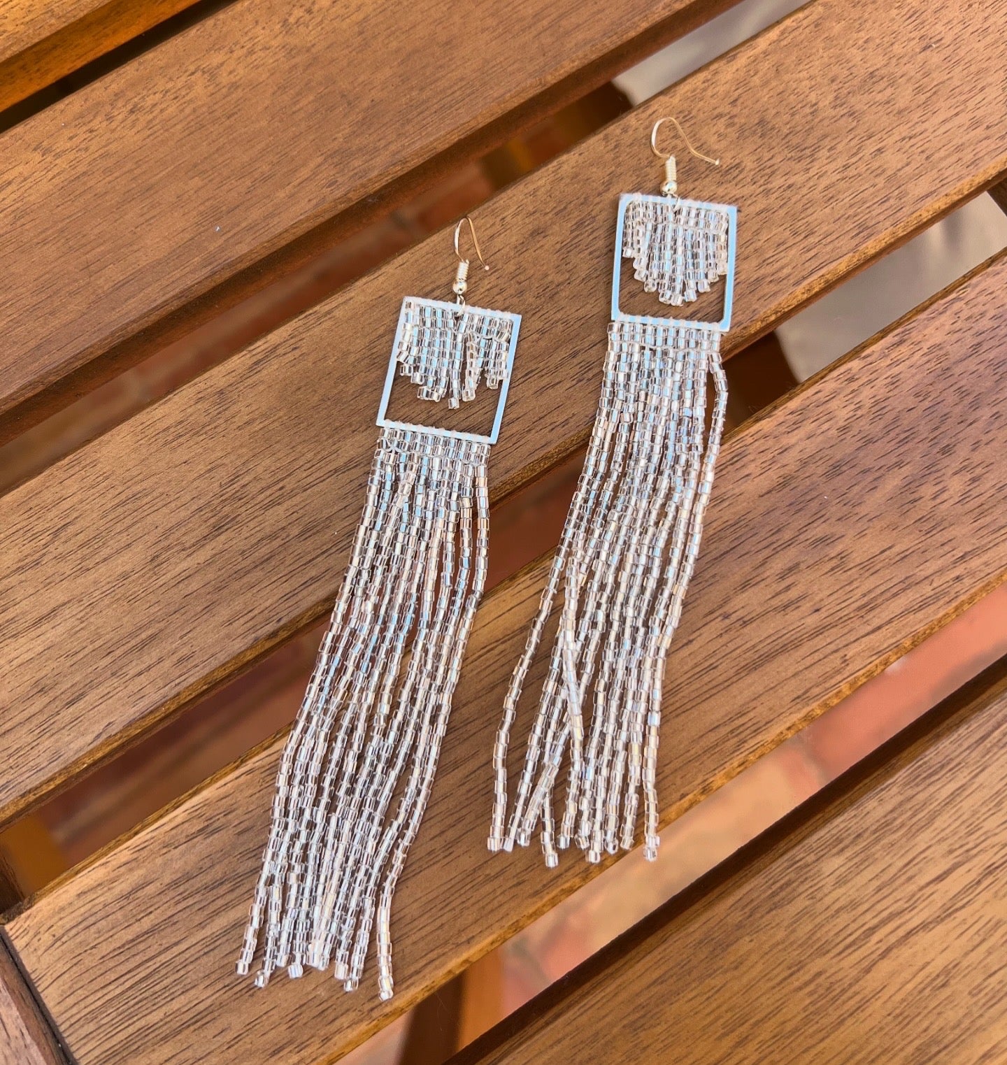 Jellyfish Fringe Earrings