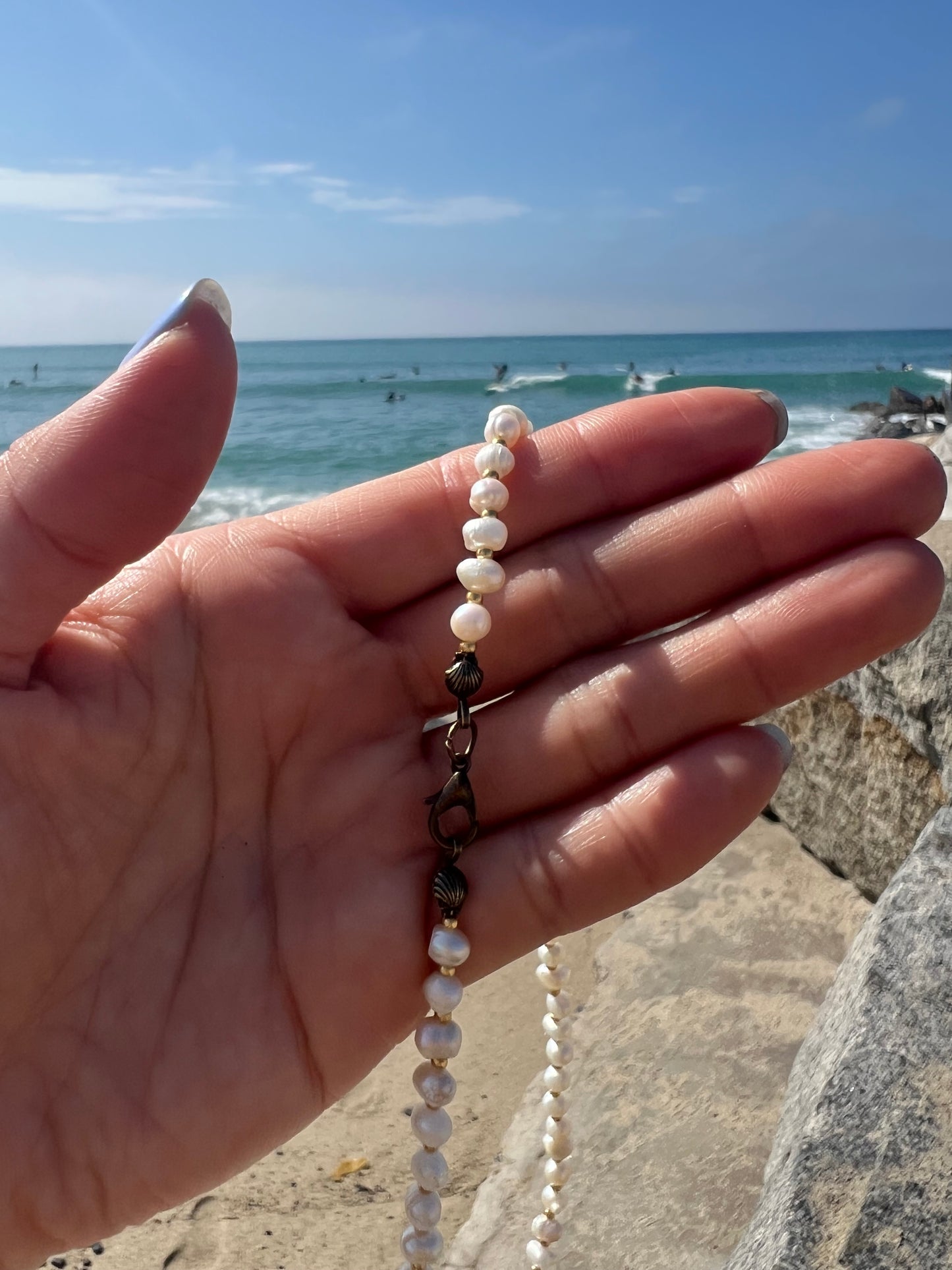 Mermaid Pearl Necklace