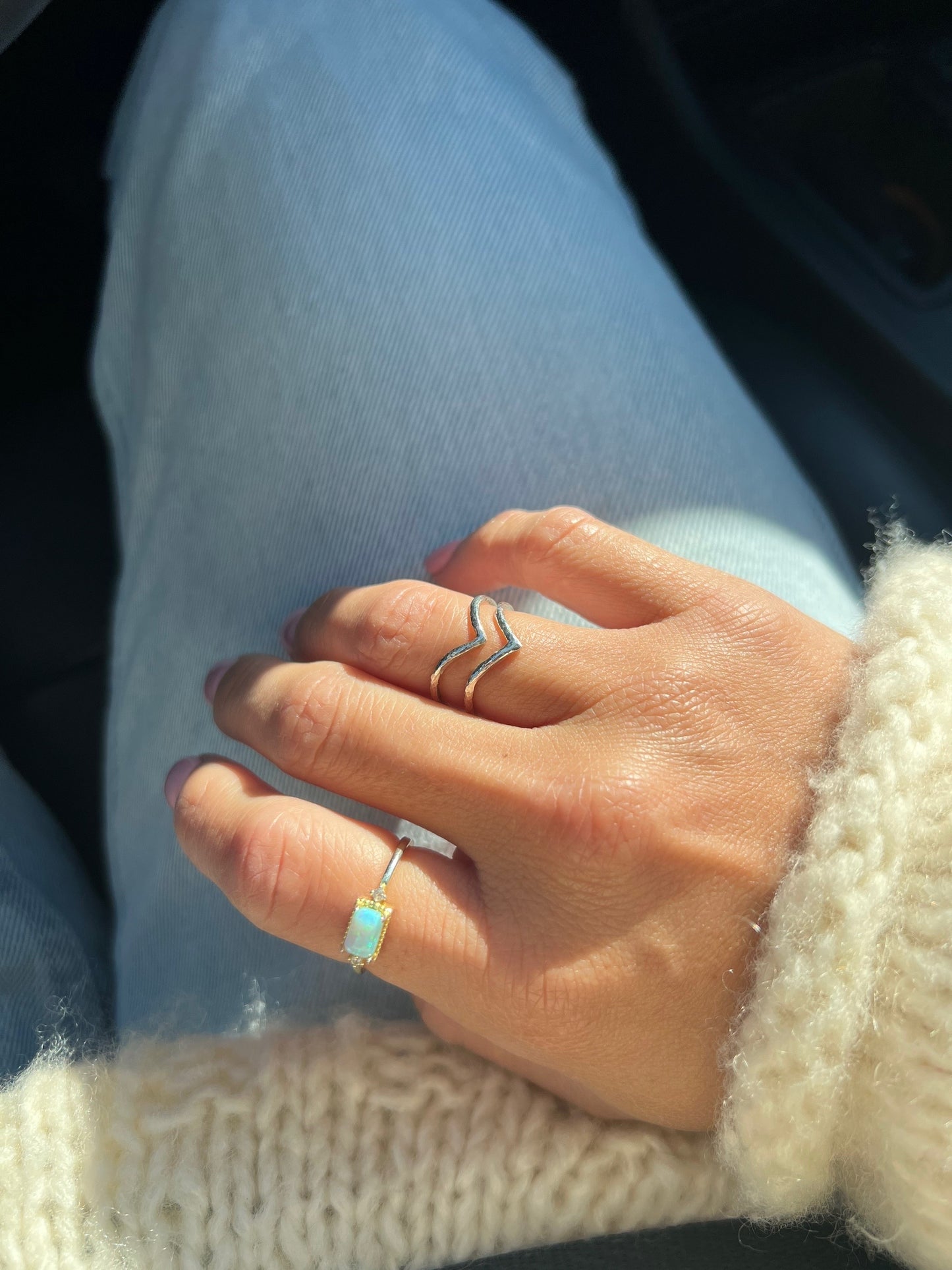 Seagull Stacking Ring