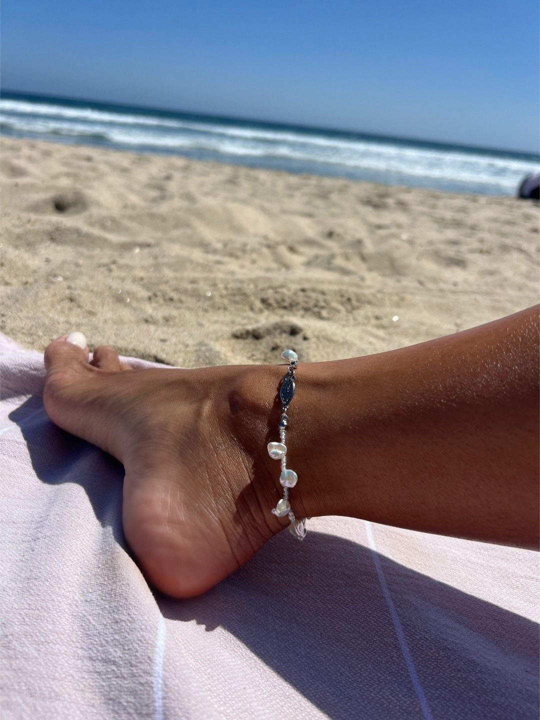 Dancing Pearl Anklet
