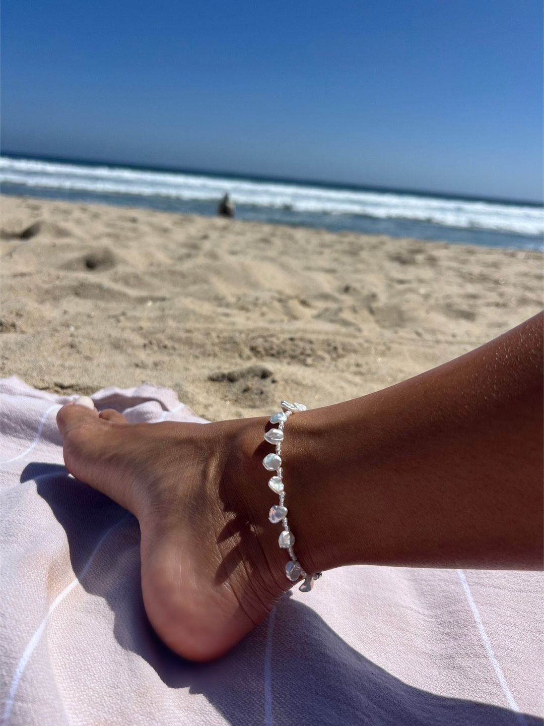 Dancing Pearl Anklet
